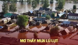 mơ thấy mưa