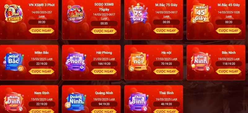Xổ số Sodo6789 3 miền Bắc - Trung - Nam Xổ số Sodo6789 3 miền Bắc - Trung - Nam