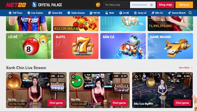 Net88 Kho tàng slot với phần thưởng cực khủng